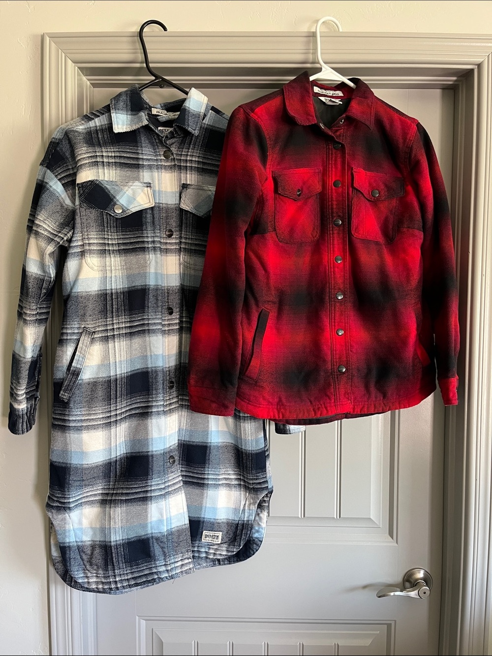 Duluth Women's Folklore Flannel Insulated Shirt Jacs Size XS